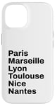 Coque pour iPhone 14 France Villes et villes Voyages