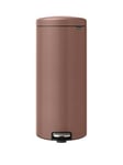 Brabantia Newicon 30-Litre Pedal Bin In Taupe