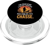 Cadeau idée Drôle Chasseur Homme Chasseur Humour Chasse PopSockets PopGrip pour MagSafe