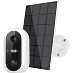 Sedea - Caméra de surveillance extérieure sans fil ip WiFi Autonome rechargeable par panneau solaire - iFS510 518510