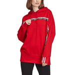 adidas Hoodie Sweatshirt - Active Red, 38