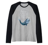 When You Go Through Deep Waters I Will Be With You Raglan Baseball Tee