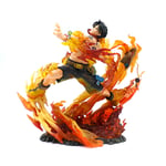 Anime One Piece Portgas D Ace Neo-Maximum 9.8'' Figure Model Scenes Toy Gift