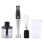 Superlex 4-In-1 Stick Blender Hand Held Food Processor & Whisk Chopper Bowl Cup