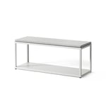 HAY - New Order Bench Combination 100 Light Grey / Remix 123 - Stefan Diez - Metall/Tekstilmateriale