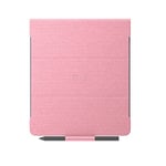 Amazon Kindle Scribe Fabric Folio Case with Magnetic Attach (only fits Amazon Kindle Scribe), slim and lightweight cover, Rose