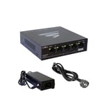 Switch Gigabit PoE 5 ports (413111)