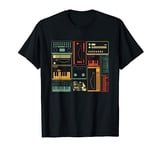 Analog Modular Synthesizer Music Producer Keyboard T-Shirt