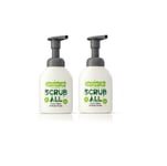 Scrubbingtons Scrub All 3 in 1 Shampoo, Conditioner & Body Wash Foam 2 x 200ml