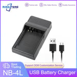 NB-4L NB4L NB 4L Batterie USB Chargeur pour IL festin US 30 40 50 55 60 65 80 100 PowerShot SD1000 1100 L10