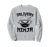 Delivery Ninja Taxi Driver Cab Taxis Drivers Sweatshirt