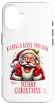 iPhone 16 Kamala Lost Merry Christmas - Funny Christmas 2024 Election Case