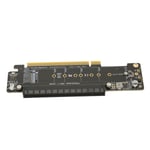 PCIE X16 -laajennuskortti M.2 NVMex2 tukee PCIE4.0 Pcie X16 - X8 X4 X4 -jaettua laajennuskorttia