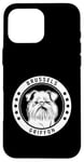 Coque pour iPhone 16 Pro Max Portrait Griffon de Bruxelles