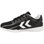 hummel Unisex Root Elite Handball Shoe, Black, 9 UK