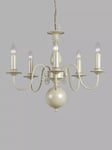 Impex Bologna 5 Arm Chandelier Ceiling Light