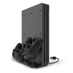 DOBE PS4 - PS4 Slim - PS4 Pro Laddstation till Handkontroller