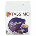 Tassimo Cadbury Hot Chocolate Drink Pack Of 5 Total 40 Servings 40 Pods