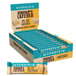 Myprotein Crispy Layered Bar [Size: 12 Bars] - [Flavour: White Chocolate Peanut]