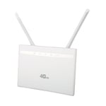 4G CPE Router 4 Antennia 3 Internet Interfaces 300Mbps langaton reititin WAN LAN tietokoneille Näytöt 100?240VEU Plug