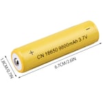 4 st 3,7V Volt 9800mAh Li-ion litiumbatteri 18650 Uppladdningsbara batterier för ficklampa strålkastare Powerbank