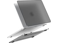 Lention Skyddande Matt Fodral För Macbook Air 13,6" (Svart)