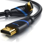 CSL - 8K HDMI Cable Angled 90° - 270° (3.0 m 270° Angled Plug)