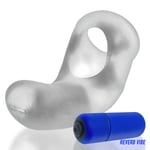 Hunkyjunk Buzzfuck Sling With Taint Vibe Vibrating Cock Sling Penis Ball Ring