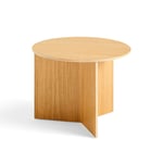 Slit Table Wood Round Oak