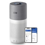 Philips Series 3000i Connected Air Purifier with Real Time Air Quality Feedback, Anti-Allergen, Combined HEPA with Carbon Filter Reduces Odours and Gases, Grey/White (AC3033/30)