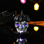 Halloween Led Ghost Pumpkin Daemon Skull Valo Hehkuva Lamppu Halloween Party Koti Baari Koriste Kummitustalo Kauhu Rekvisiitta