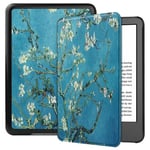 Kindle Touch 6&quot; (11th Gen 2022) Designer Folio Case PlumTree