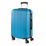 ITACA - Valise Moyenne, Valises Rigides, Valise Rigide, Valise Semaine pour Tout Voyage, Valise Soute de Luxe 771160, Turquoise