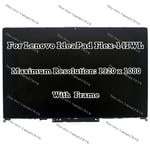 14.0" For Lenovo IdeaPad Flex-14API LCD Display FHD Panel Touch Screen Assembly