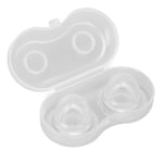 2pcs Nipple Corrector Breastfeeding Silicone Nipple Suckers For Pregnant Women