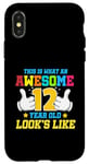 iPhone X/XS This is what an awesome 12 year old looks like 12th birthday Case