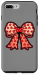 Coque pour iPhone 7 Plus/8 Plus Valentines Day Coquette Bow Cute Heart Ribbon Love Retro