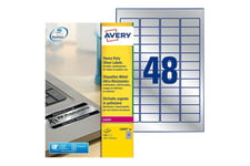 Avery Heavy Duty Laser Labels - etiketter - 960 etikette(r) - 45.7 x 21.2 mm