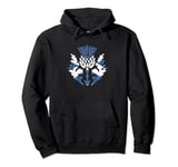 Scottish Flag & Thistle s Scots Emblem of Scotland Pullover Hoodie