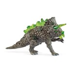 schleich 70828 Tricératops de Pierre, dès 7 ans, ELDRADOR CREATURES - figurine, 18 x 18 x 10 cm