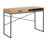 Skrivebord SEAFORD 110x45xH75cm, eik