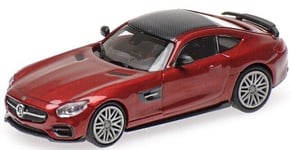 MINICHAMPS - Voiture sportive BRABUS 600 de 2015 de couleur rouge - 1/87 - MN...