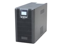 Energenie Eg-Ups-Ps1000-01 - Ups - Pure Sine Wave, Lcd Display - Ac 220 V - 800 Watt - 1000 Va - 7 Ah - Usb, Rj-45 - Utgångskontakter: 3 - Svart