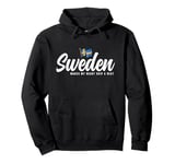 Swedish Souvenirs Makes My Heart Skip A Beat I Love Sweden Pullover Hoodie