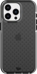 Tech21 Evo Check case for iPhone 15 Pro Max - Impact Protection Case - Smokey/Black