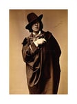 Wee Blue Coo Vintage Photo Portrait Irish Poet Wilde Oscar Picture Wall Art Print