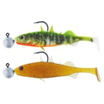 Westin Stanley The Stickleback R'N'R 9cm, 7g #4/0 (2-pack) - Dark Wate