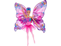 Barbie Dukke Mattel Barbie Butterfly Ballerina 2-I-1 Dukke Med Sammenleggbare Vinger (Hxj10)