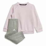 Lasten urheiluasu Adidas Essentials Logo Pinkki (Koko: 6-9 kuukautta)