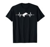 Air Hockey Table Heartbeat Air Hockey Player T-Shirt